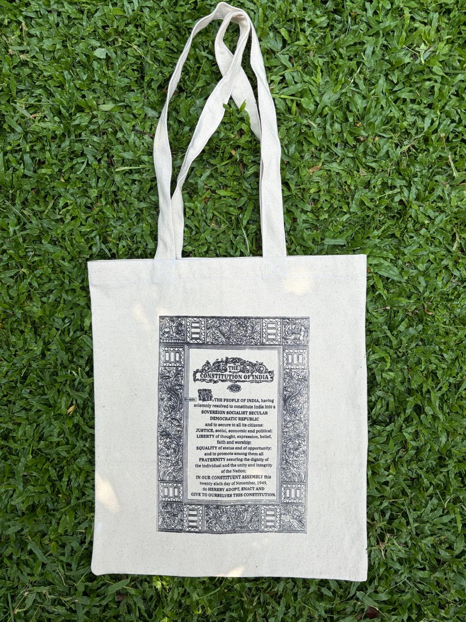 Kerala Cotton Tote Bag - Plain Design